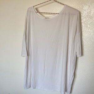 White knit SUPER soft top